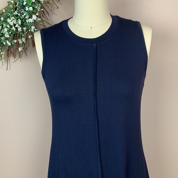 Chelsea & Theodore Dresses Women’s Navy Blue Maxi Skirt Size Small - Picture 2 of 6